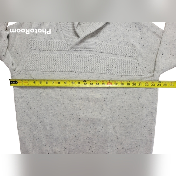 Chaps mens light gray Size large sweater - Picture 5 of 6